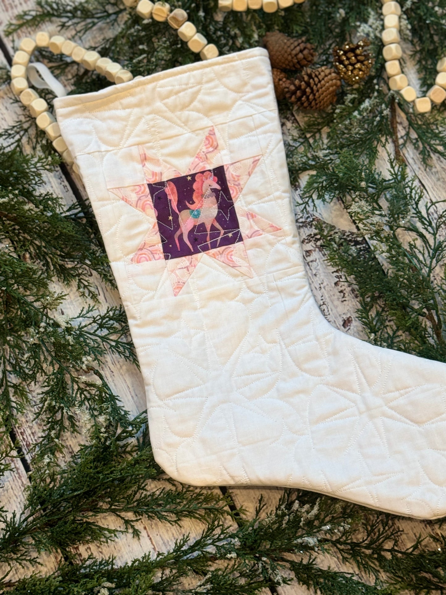 Unicorn Stocking - Pink Mane Starstruck