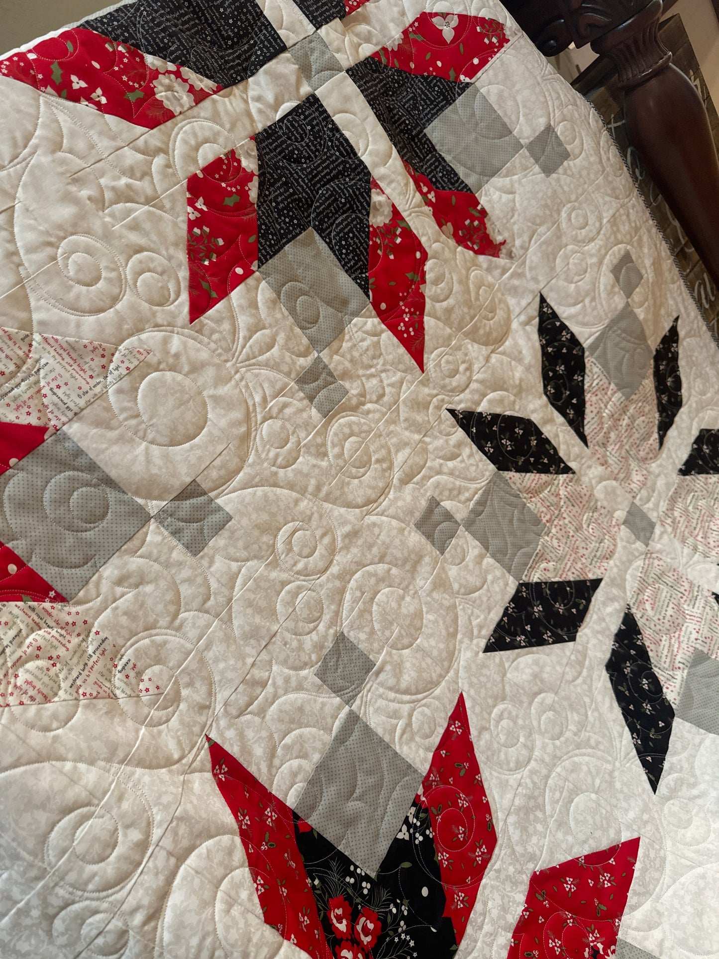 Holly Berry Icebox Quilt